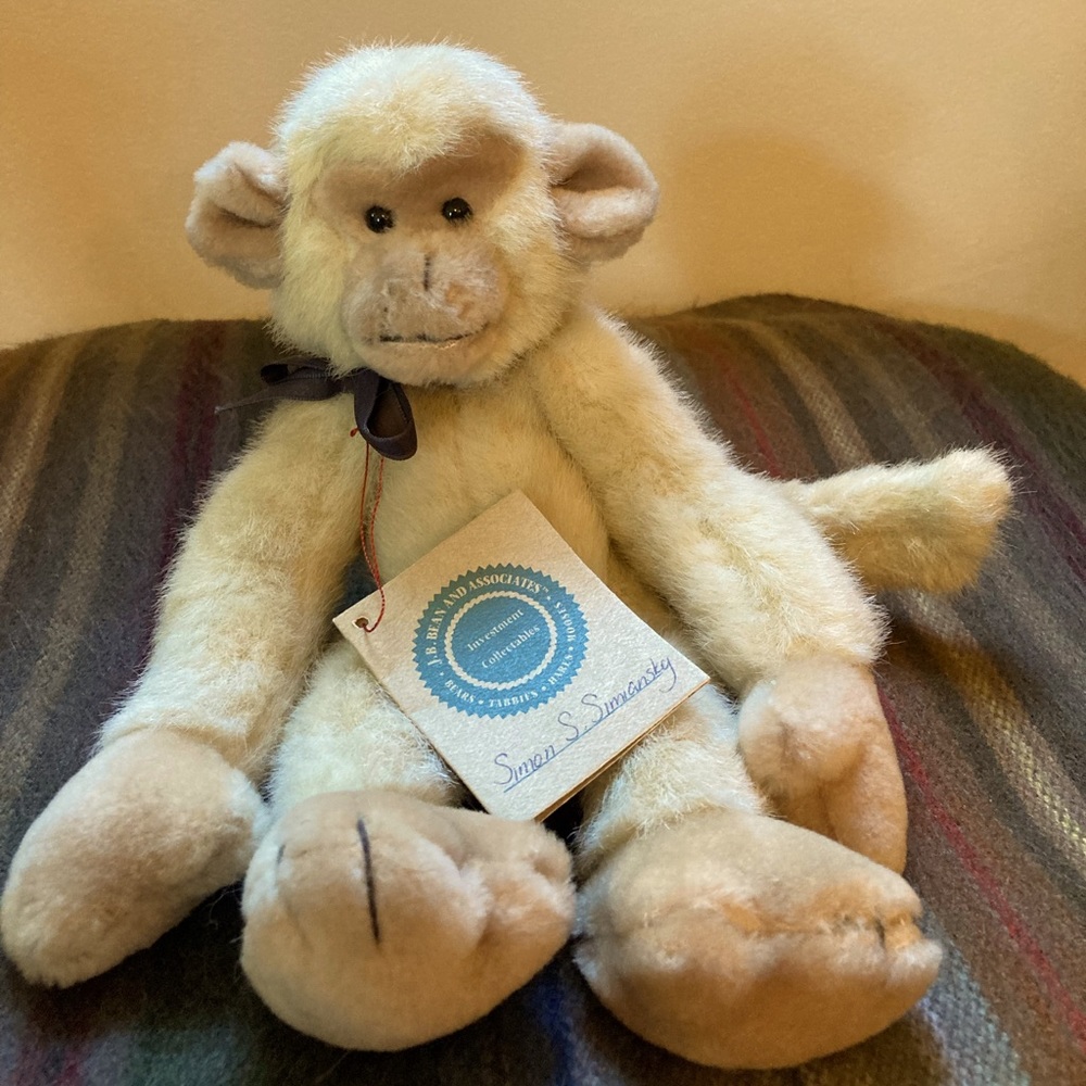 Rare Boyds Bears “Simon S. Simansky” monkey